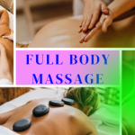 Full body massage illustration